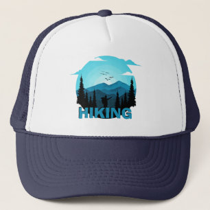 Hiking In Wilderness Custom Name  Trucker Hat