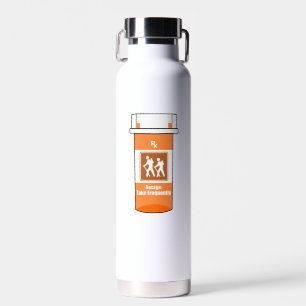 Hiking Is My Drug Water Bottle
