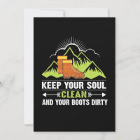 Hiking Keep Your Soul Clean