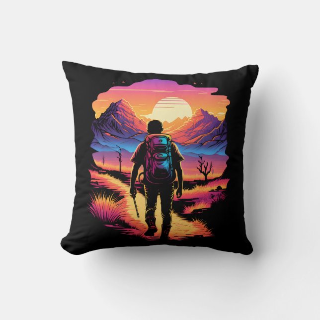 Hiking Landscape Cushion (Front)
