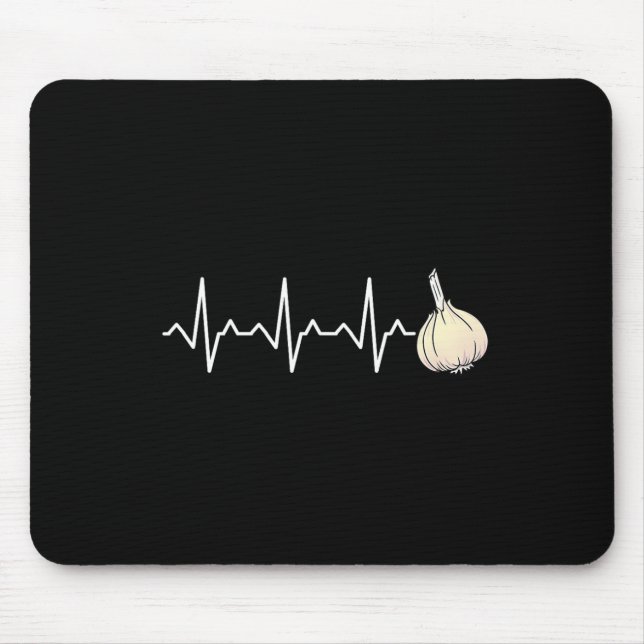 Hiking Lover Design Garlic Lover  Mouse Mat (Front)
