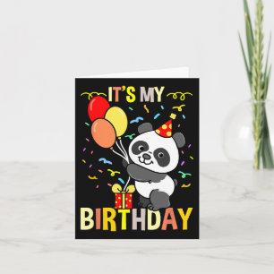 Hiking Lover Design Uni Adult Its My Birthday Pand Card