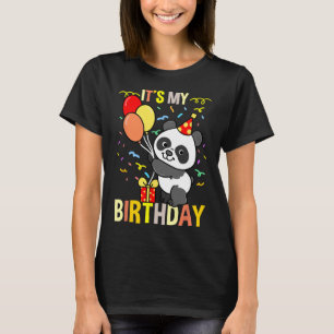Hiking Lover Design Uni Adult Its My Birthday Pand T-Shirt