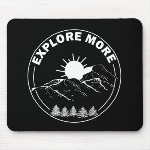 hiking lover mouse mat