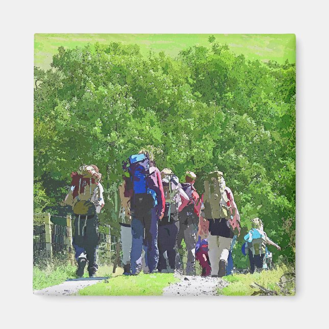 HIKING MAGNET (Front)