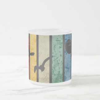 Hiking Mode Nature Outdoors Mountain Camping Funny Frosted Glass Coffee Mug