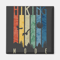 Hiking Mode Nature Outdoors Mountain Camping Funny