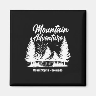 Hiking Mount Sopris - Colorado Mountain Climbing T Magnet