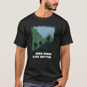 Hiking Mountain Christmas Gift for Hiker T-Shirt