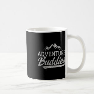 Hiking Mountains Adventure Buddies Couples  Coffee Mug