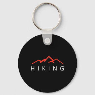 Hiking Mountains Cool Hiker Key Ring
