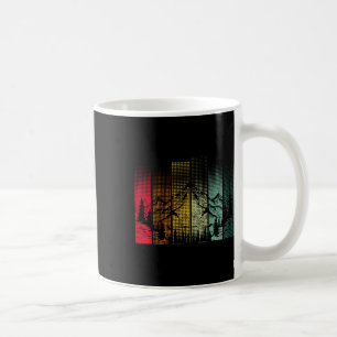 Hiking Mountains Trees Outdoors Nature Wildlife Re Coffee Mug