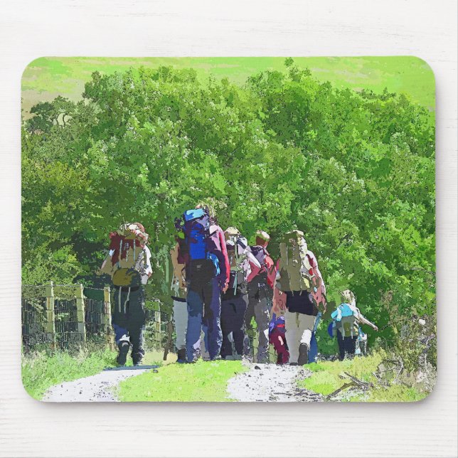 HIKING MOUSE MAT (Front)