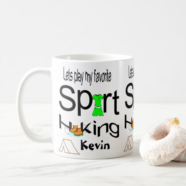 Hiking Mugs Sports (With Donut)