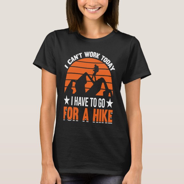 Hiking National Park Hike Mountain Hiker 3 T-Shirt (Front)