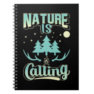Hiking Nature Is Calling Notebook