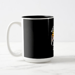 Hiking Not All Who Wander Are Lost Two-Tone Coffee Mug