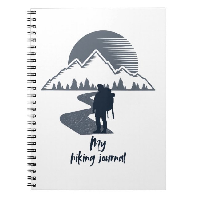 Hiking Notebook/Journal Notebook (Front)