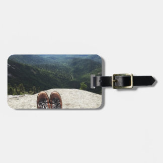 Hiking On Top of the World Luggage Tag