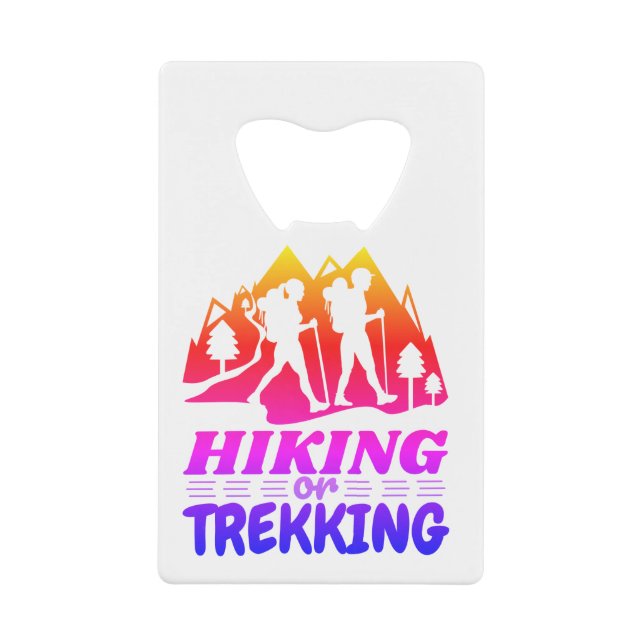 Hiking or Trekking (Front)