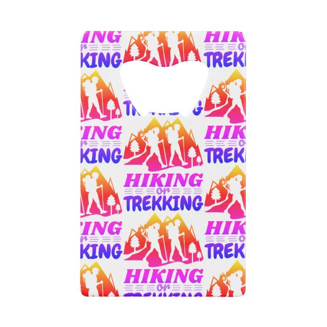 Hiking or Trekking (Front)