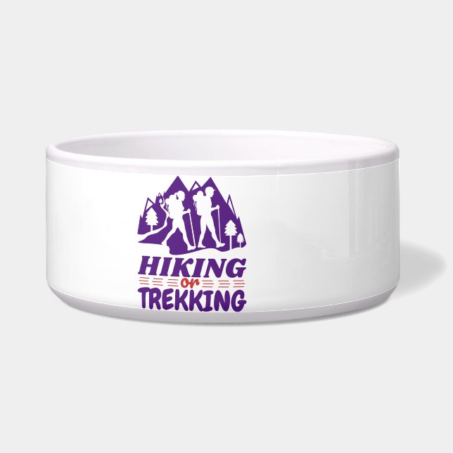 Hiking or Trekking (Right)