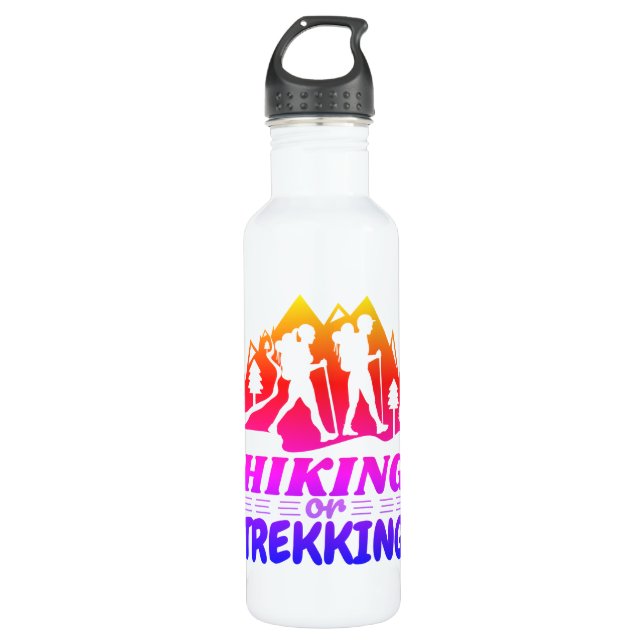 Hiking or Trekking 710 Ml Water Bottle (Front)