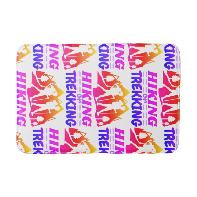 Hiking or Trekking Bath Mat (Front)