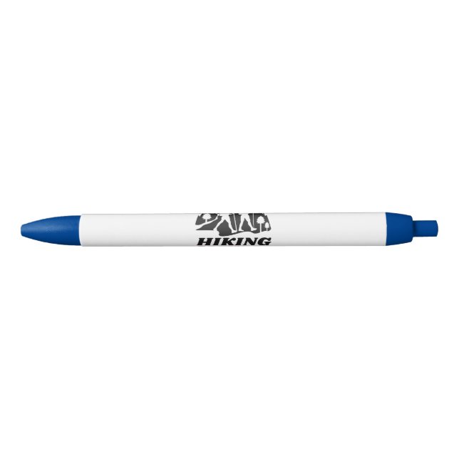 Hiking or Trekking Black Ink Pen (Front)