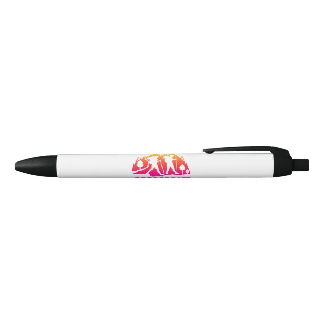 Hiking or Trekking Black Ink Pen (Top)