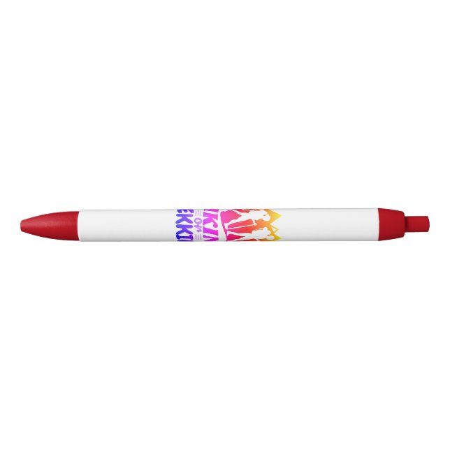 Hiking or Trekking Blue Ink Pen (Front)