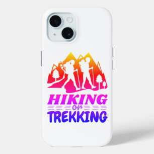 Hiking or Trekking iPhone 15 Case