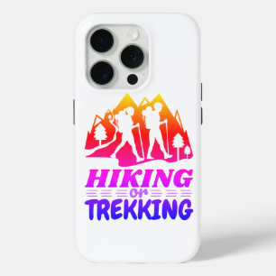 Hiking or Trekking iPhone 15 Pro Case