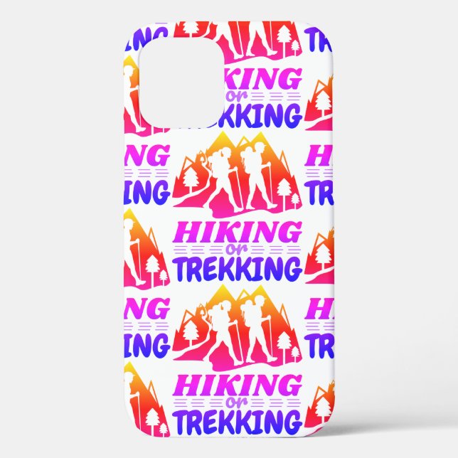 Hiking or Trekking Case-Mate iPhone Case (Back)