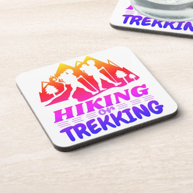 Hiking or Trekking Coaster (Left Side)
