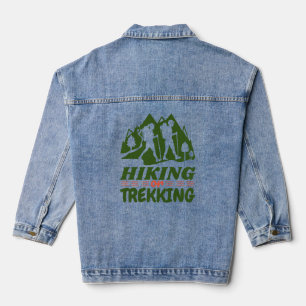 Hiking or Trekking Denim Jacket