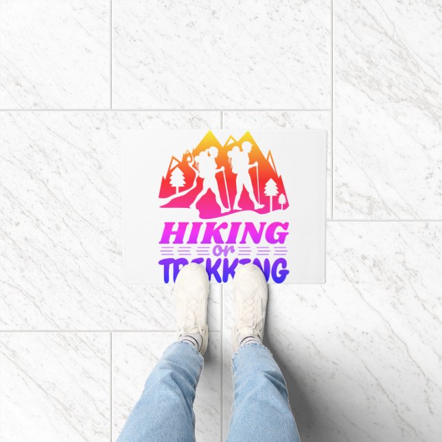 Hiking or Trekking Doormat (Indoor)
