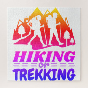 Hiking or Trekking Jigsaw Puzzle