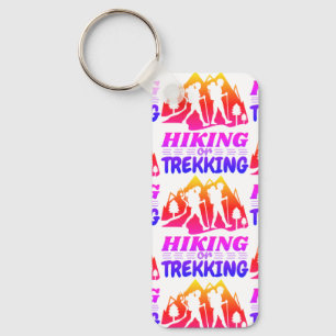Hiking or Trekking Key Ring