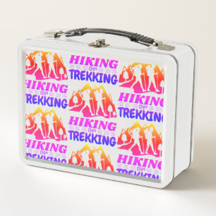 Hiking or Trekking Metal Lunch Box