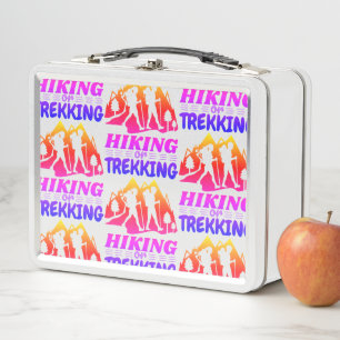 Hiking or Trekking Metal Lunch Box