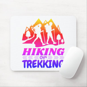 Hiking or Trekking Mouse Mat