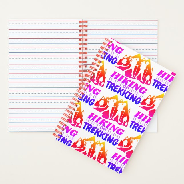 Hiking or Trekking Notebook (Inside)