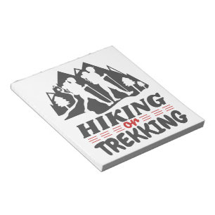 Hiking or Trekking Notepad