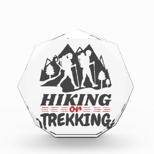 Hiking or Trekking Photo Block