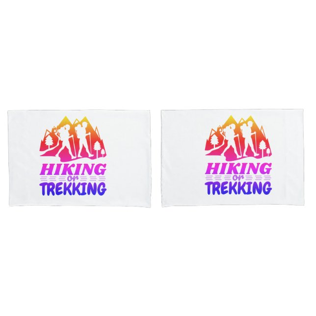 Hiking or Trekking Pillowcase (Front-Set)