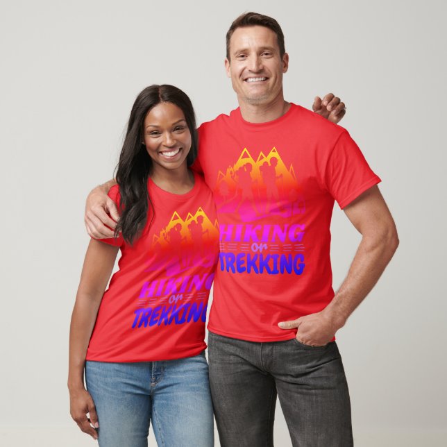 Hiking or Trekking T-Shirt (Unisex)