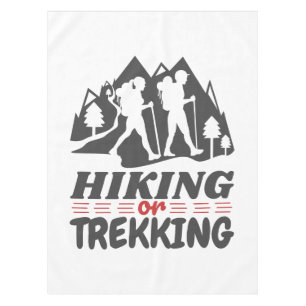 Hiking or Trekking Tablecloth