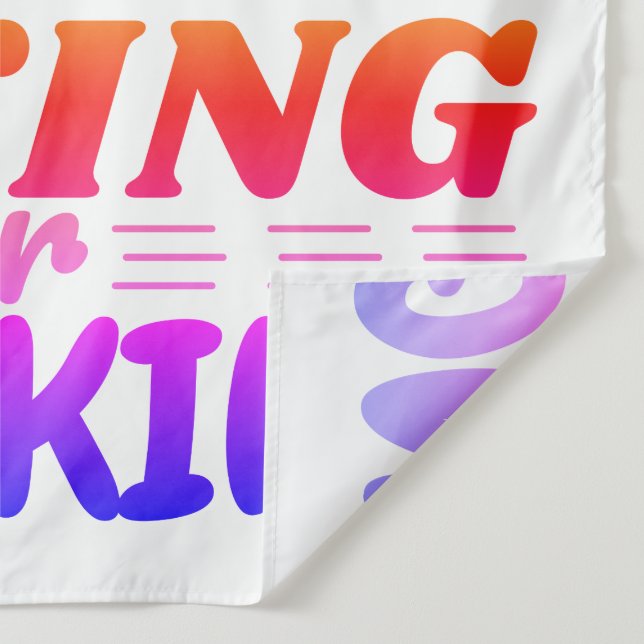 Hiking or Trekking Tapestry (Detail)