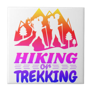Hiking or Trekking Tile
